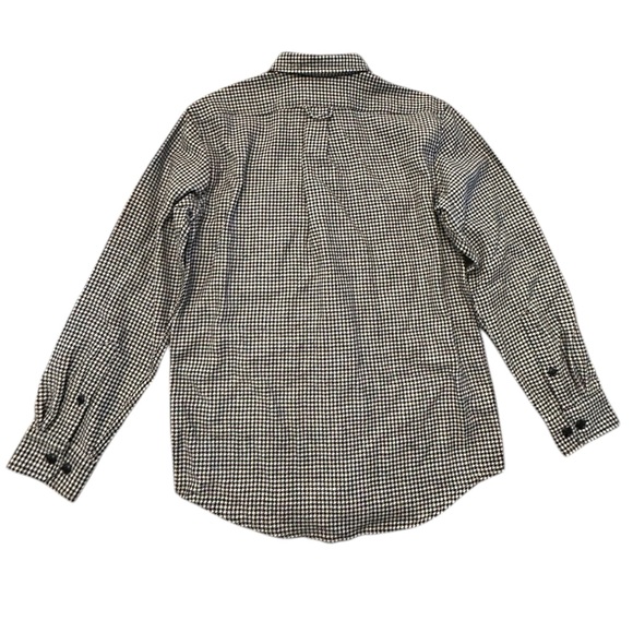 Filson Northwest 85% Wool Shirt Checkered Black Collared Button Up Mens S NWT - Picture 4 of 9
